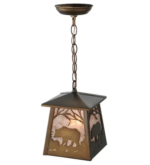The Bear at Dawn by Meyda Lighting - Image 4
