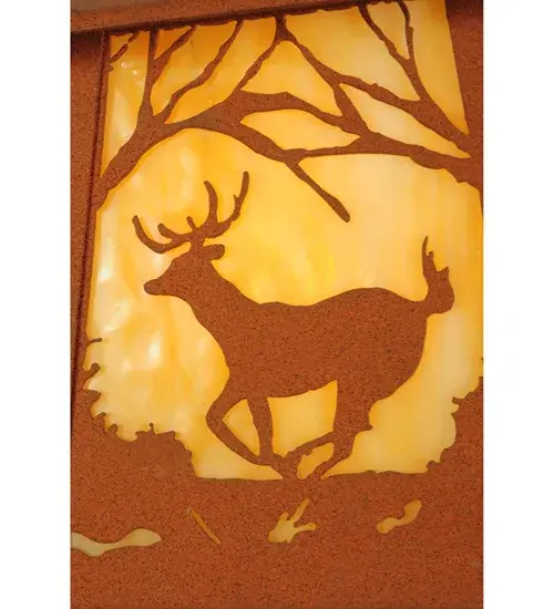 The Deer at Dawn by Meyda Lighting - Image 8