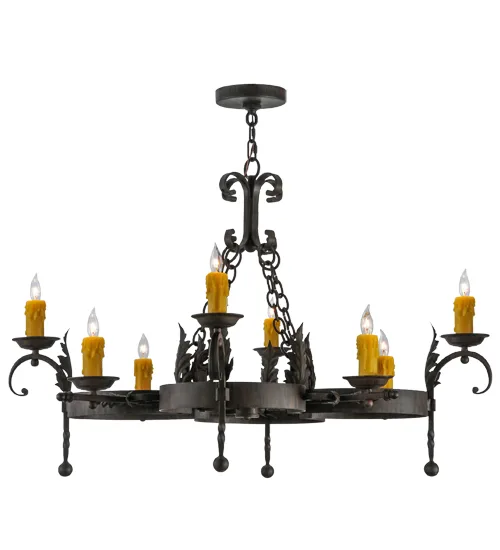 42"W Andorra 8 LT Chandelier