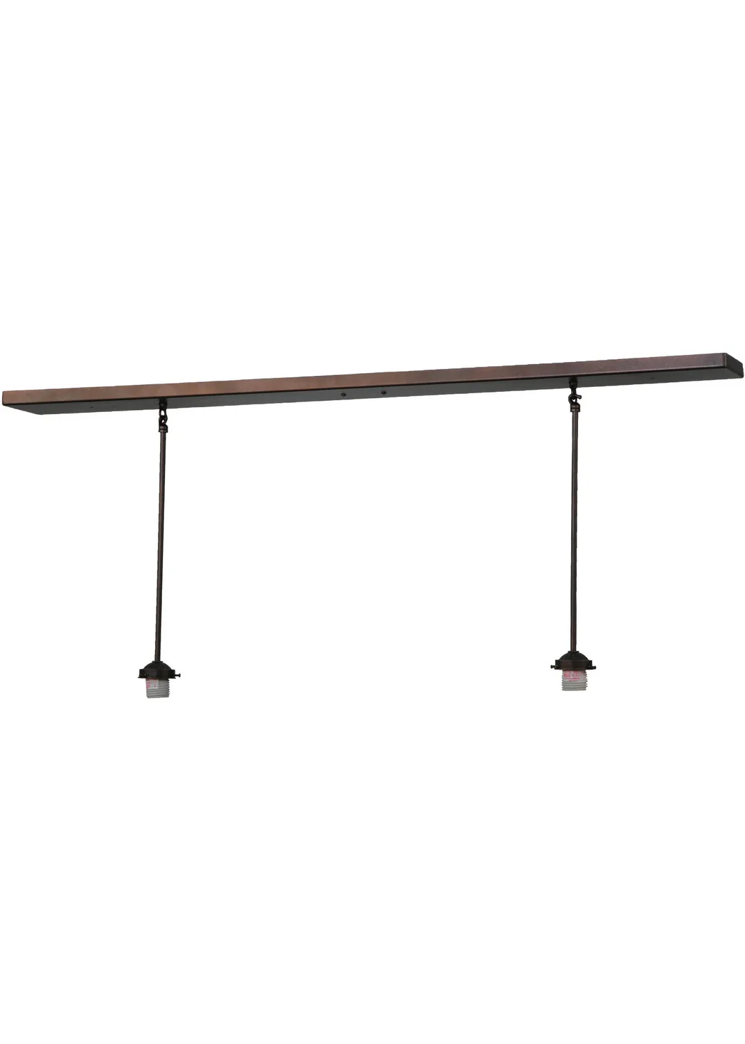 Shirley Two Light Pendant Set in Mahogany Bronze