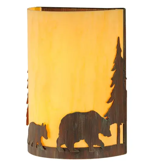 The Pine Tree and Bear by Meyda Lighting - Image 2