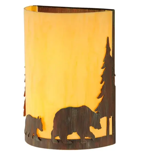 The Pine Tree and Bear by Meyda Lighting - Image 4