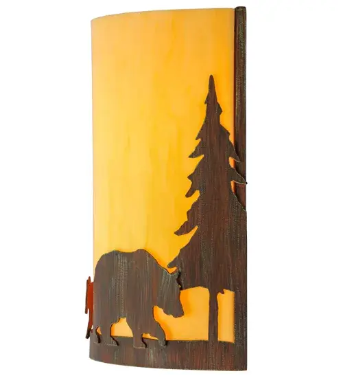 The Pine Tree and Bear by Meyda Lighting - Image 8