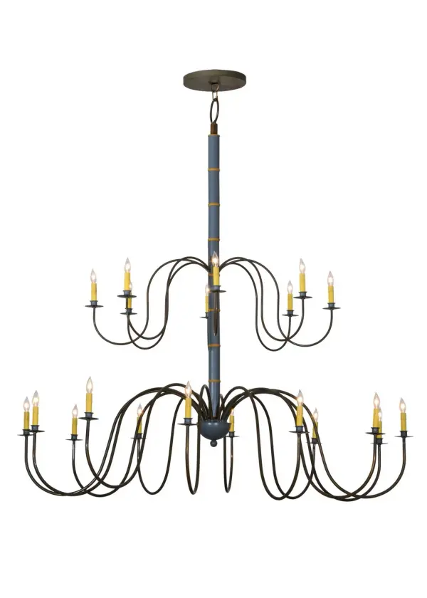 Every Meyda Tiffany item is a unique handcrafted work of art. Natural variations in the wide array of materials that we use to create each Meyda product make every item a masterpiece of its own. Photographs are a general representation of the product. Colors and designs will vary. Collection: Marseille Finish: Custom,Antique Brass Glass: Sunflower,Blue Width: 68.00" Height: 71.00" Length: 68.00" Weight: 50.00 lb Number of Bulbs: 20 Maximum Wattage: 60.00 W Bulb Type: BA9 Bulb Base: Candelabra Material: Steel Country of Origin: USA Safety Listing: Damp Safety Rating: Damp