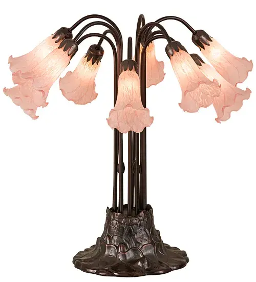 The Pink Pond Lily by Meyda Lighting - Image 2
