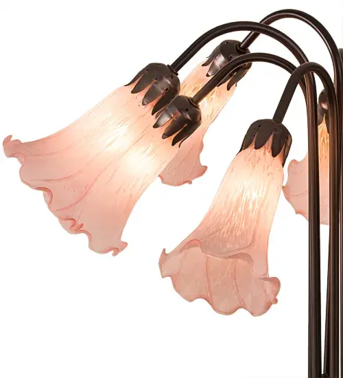 The Pink Pond Lily by Meyda Lighting - Image 4