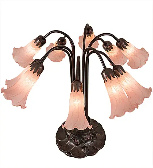 The Pink Pond Lily by Meyda Lighting - Image 5