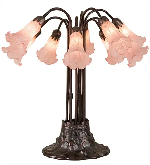 The Pink Pond Lily by Meyda Lighting - Image 6