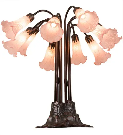 The Pink Pond Lily by Meyda Lighting - Image 7