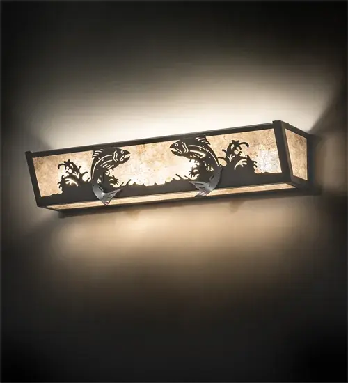 The Leaping Trout by Meyda Lighting - Image 1