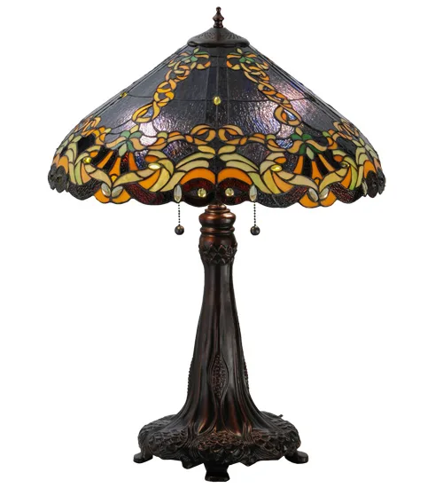 27"H Baroque Vine Table Lamp