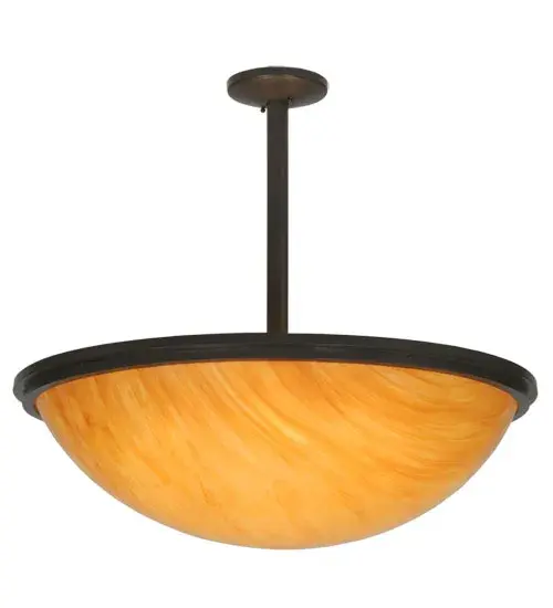 A stunning transitional look. Designed with a stunning Ambra Siena Idalight diffuser enhanced with handsome Timeless Bronze finished hardware. Perfect for ambient illumination in living rooms, lobbies, conference rooms and other residential and commercial spaces. Hand Made in the USA. Custom styles, sizes and designs available. Energy efficient lamping options offered. UL and cUL listed for dry and damp locations. Collection: Commerce Finish: Timeless Bronze Glass: Ambra Siena Idalight Width: 36.00" Height: 33.00" Length: 36.00" Weight: 25.00 lb Extension from Wall: 5.50" Number of Bulbs: 6 Maximum Wattage: 100.00 W Bulb Type: A19 Bulb Base: E26 Material: Steel Country of Origin: USA Safety Listing: Damp Safety Rating: Damp - alternate view