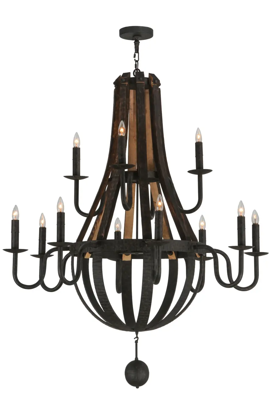 The Barrel Stave by Meyda Lighting - Image 1