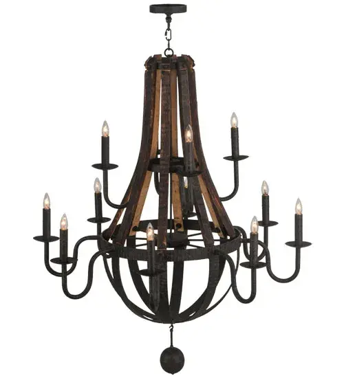 The Barrel Stave by Meyda Lighting - Image 4