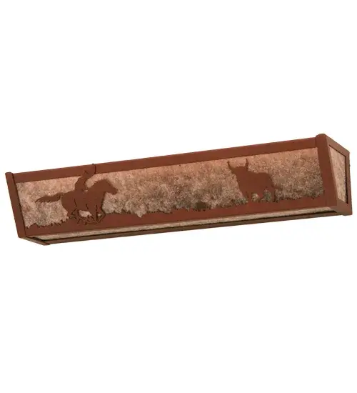 The Meyda Tiffany - Cowboy & Steer by Meyda Lighting - Image 3