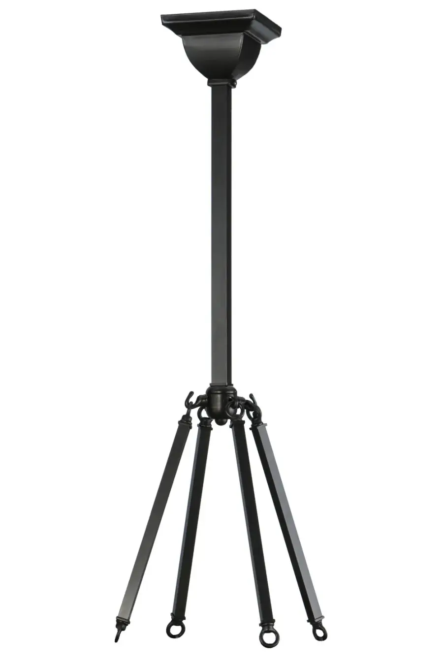The Meyda Tiffany - Craftsman Brown On Brass by Meyda Lighting