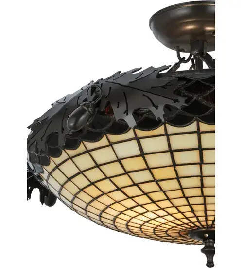 The Meyda Tiffany - Greenbriar Oak by Meyda Lighting - Image 9