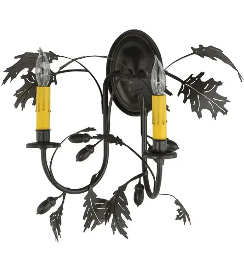 The Oak Leaf & Acorn by Meyda Lighting - Image 3