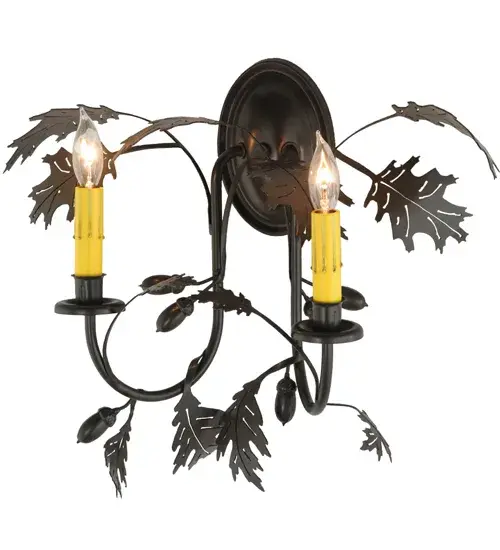 The Oak Leaf & Acorn by Meyda Lighting - Image 4