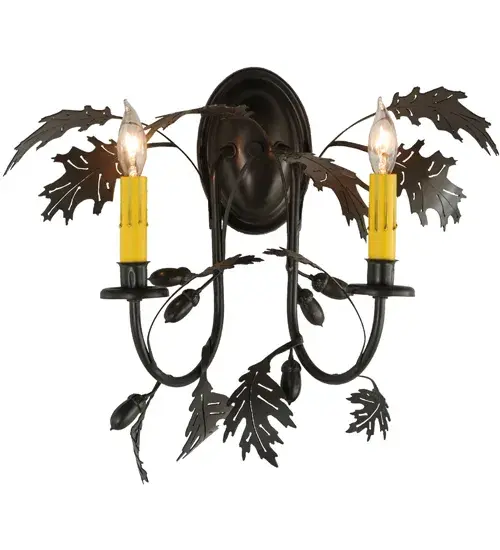 The Oak Leaf & Acorn by Meyda Lighting - Image 5