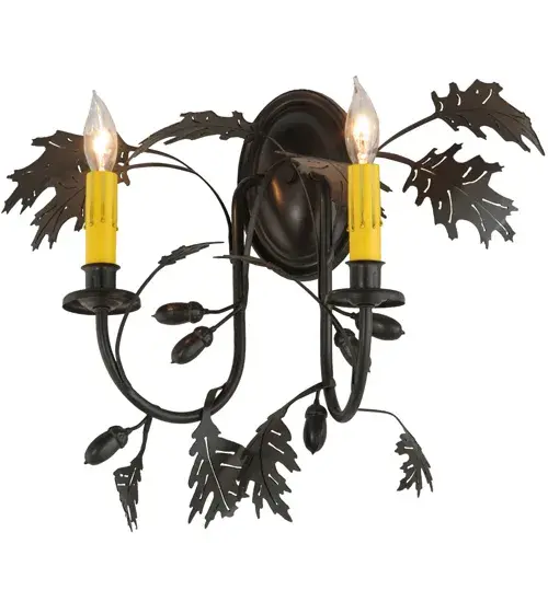 The Oak Leaf & Acorn by Meyda Lighting - Image 6