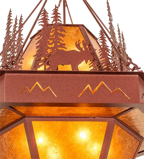 The Moose at Dusk by Meyda Lighting - Image 8
