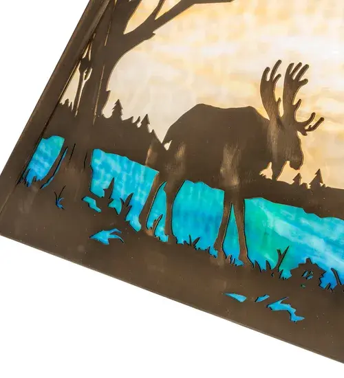 The Moose at Lake by Meyda Lighting - Image 9