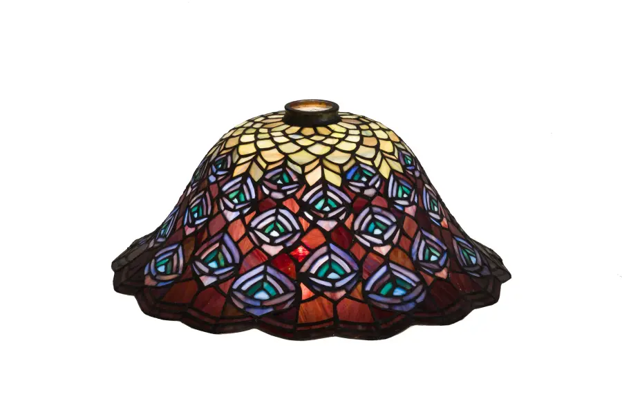 The Meyda Tiffany - Tiffany Peacock Feather by Meyda Lighting - Image 1