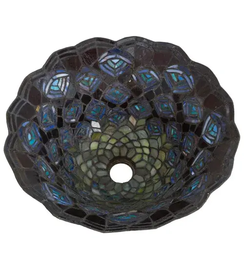 The Meyda Tiffany - Tiffany Peacock Feather by Meyda Lighting - Image 3