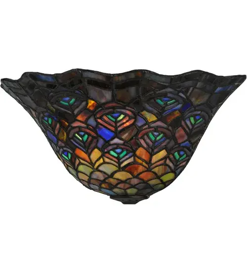 The Meyda Tiffany - Peacock Feather by Meyda Lighting - Image 2