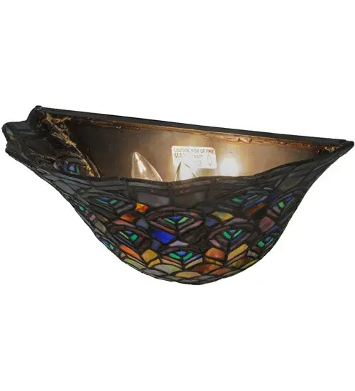 The Meyda Tiffany - Peacock Feather by Meyda Lighting - Image 4