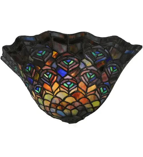 The Meyda Tiffany - Peacock Feather by Meyda Lighting - Image 6