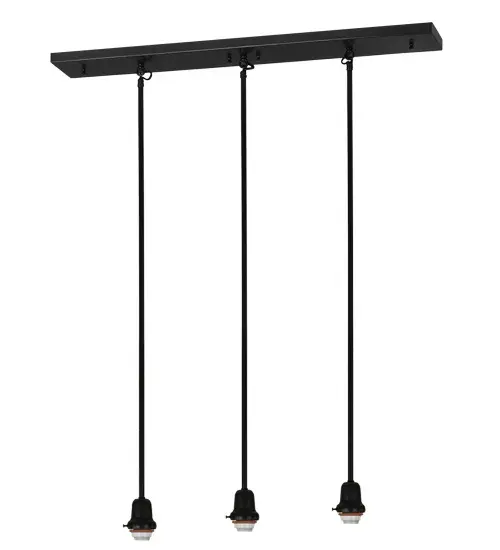 36"L Revival Oyster Bay 3 LT Island Pendant Hardware