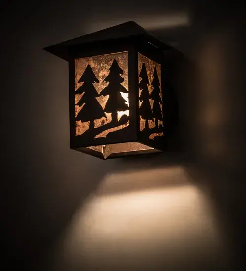 The Twin Spruce Trees by Meyda Lighting - Image 1