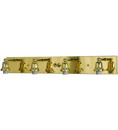 36" Long Revival Oyster Bay Goblet 4 Light Vanity Light - Image 9