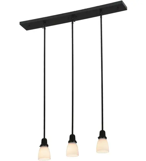 36"L Revival Oyster Bay Goblet 3 LT Island Pendant - Image 7