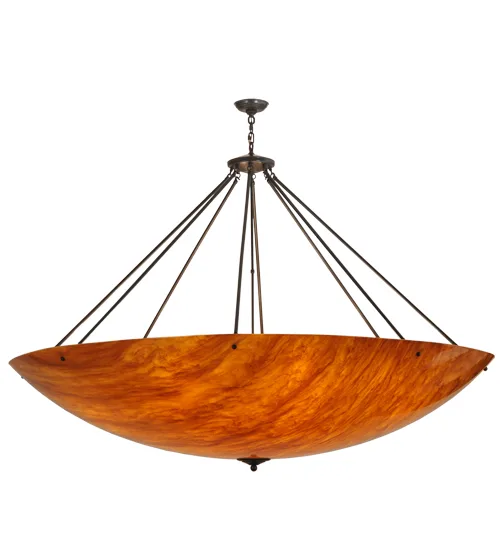 Madison 16 Light Inverted Pendant in Timeless Bronze
