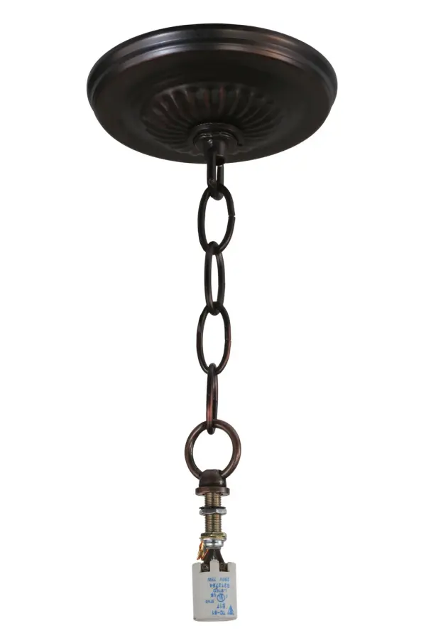 Every Meyda Tiffany item is a unique handcrafted work of art. Natural variations in the wide array of materials that we use to create each Meyda product make every item a masterpiece of its own. Photographs are a general representation of the product. Colors and designs will vary. Collection: Intermediate Finish: Steel Glass: M/B Width: 5.00" Height: 3.50" Length: 5.00" Weight: 1.50 lb Extension from Wall: 11.50" Number of Bulbs: 1 Maximum Wattage: 60.00 W Bulb Type: T6.5 Bulb Base: E17 Material: Steel Country of Origin: USA Safety Listing: Damp Safety Rating: Damp