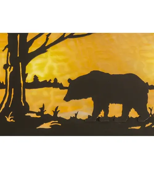 The Bear at Lake by Meyda Lighting - Image 8