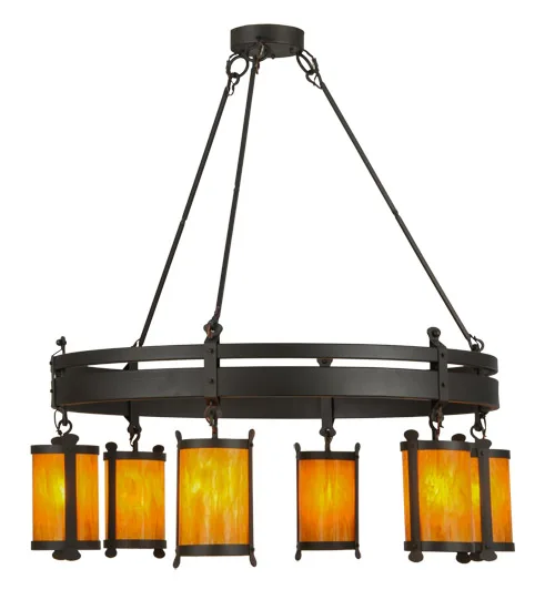 54"W Beartooth 6 LT Chandelier