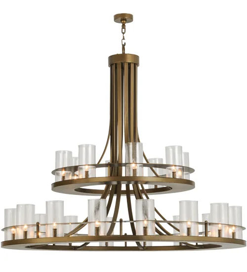 60"W Arion 24 LT Two Tier Pendant
