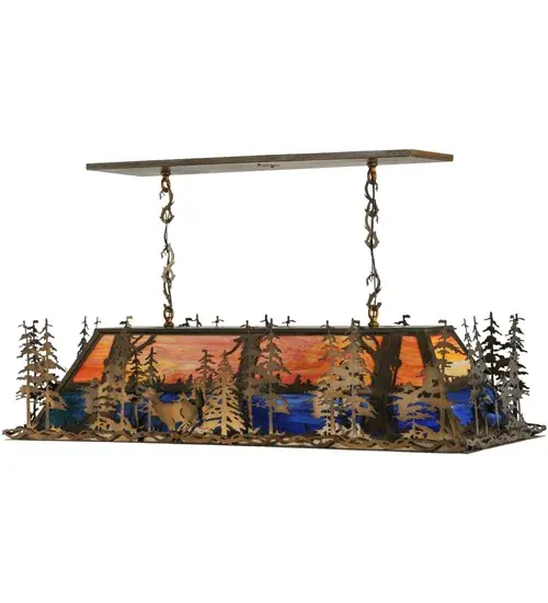 The Deer through the Trees by Meyda Lighting - Image 3