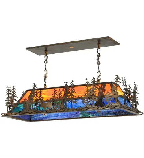 The Deer through the Trees by Meyda Lighting - Image 6