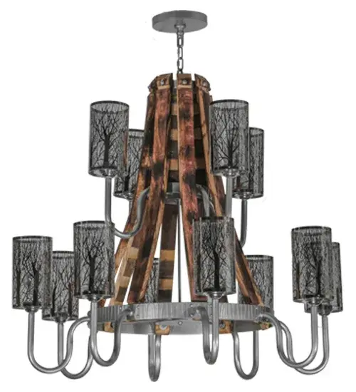 The Barrel Stave by Meyda Lighting - Image 3