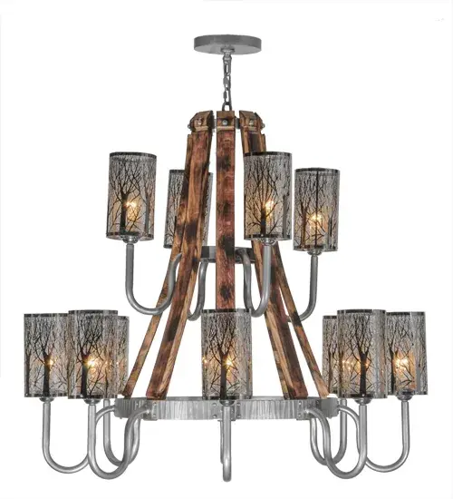 The Barrel Stave by Meyda Lighting - Image 5