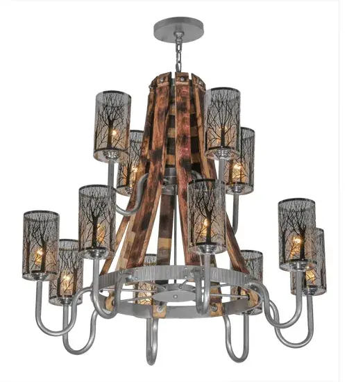 The Barrel Stave by Meyda Lighting - Image 6