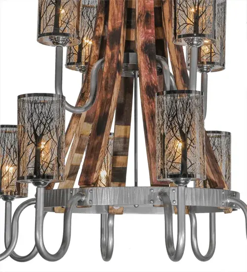 The Barrel Stave by Meyda Lighting - Image 7