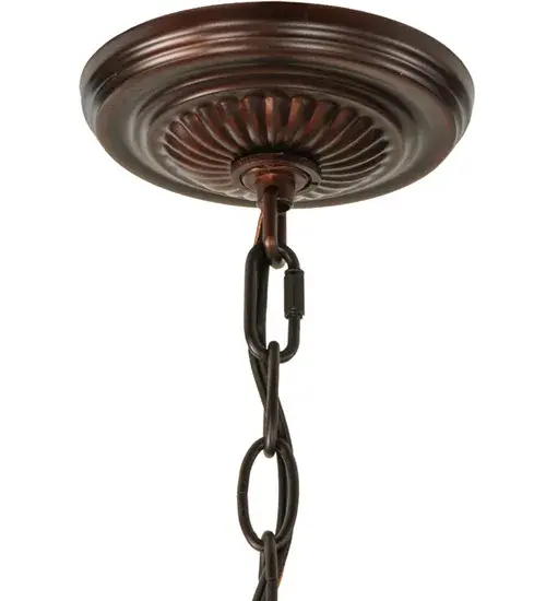 17" Square Scallop Diamond Mission Pendant - Image 9