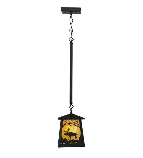 The Meyda Tiffany - Moose At Dawn by Meyda Lighting - Image 5