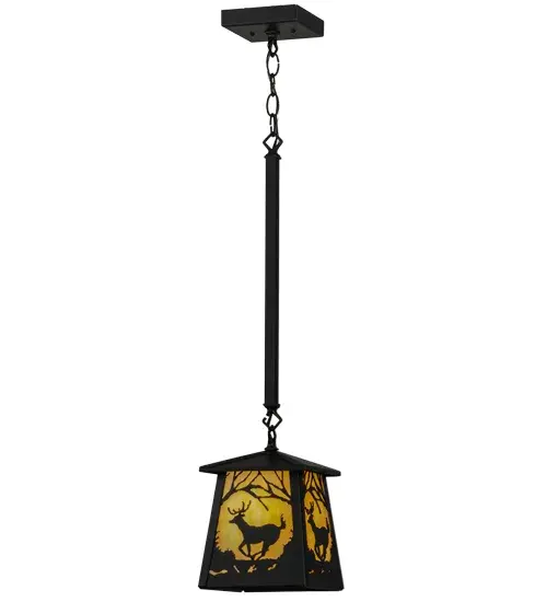 The Meyda Tiffany - Deer At Dawn by Meyda Lighting - Image 2